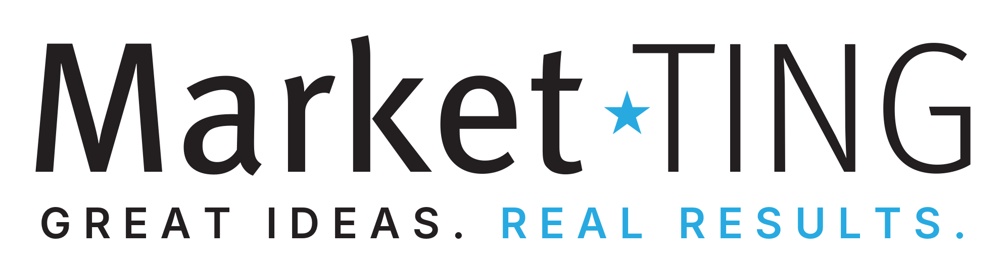 Market★TING logo, Great ideas. Real results.